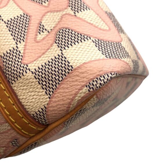 Louis Vuitton Nano Noe Damier Azur Canvas Shoulder Bag - Picture 4 of 12